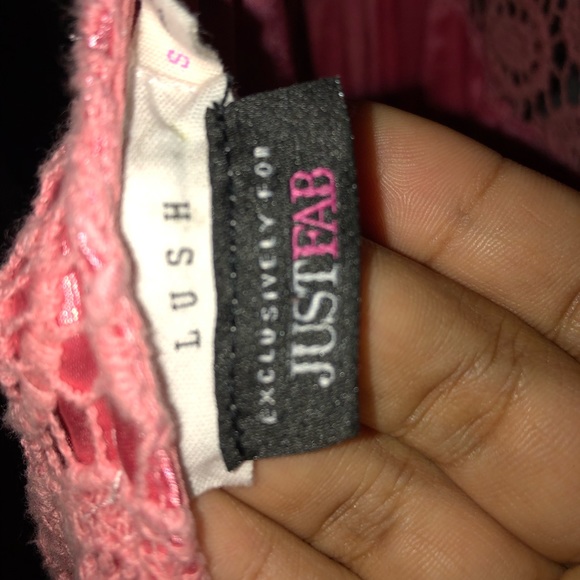 Coral Backless Dress - Picture 3 of 3